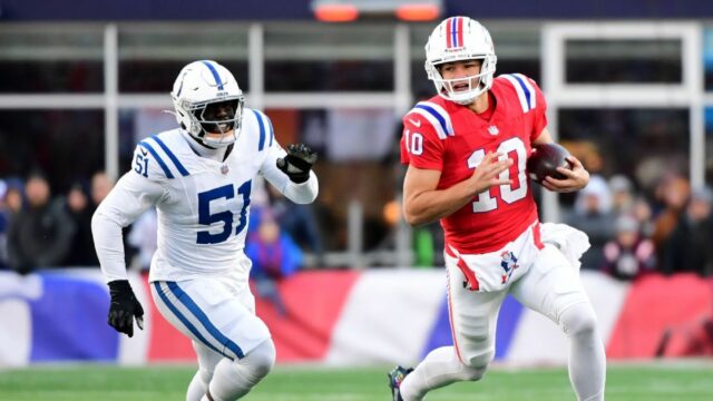 2. rok. Hráč v centre pozornosti - Drake Maya, Marvin Harrison Jr

