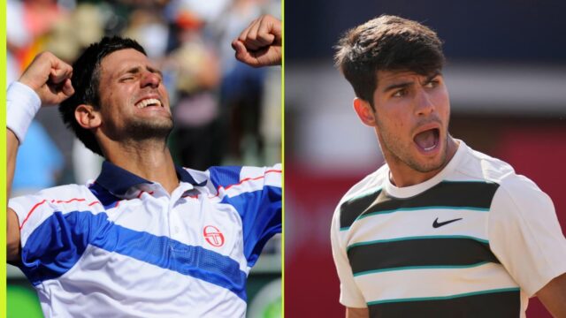 4 hviezda ATP s najdlhšími víťaznými pruhmi: Novak Djokovic č. 1; Carlos Alcaraz letí vo Wimbledone

