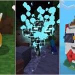 Happy Ghasts dostáva nové animácie a textúry, zatiaľ čo rôzne postrojy tiež získavajú rôzne textúry (obrázok prostredníctvom hry Sportskeeda Gaming || Mojang Studios)