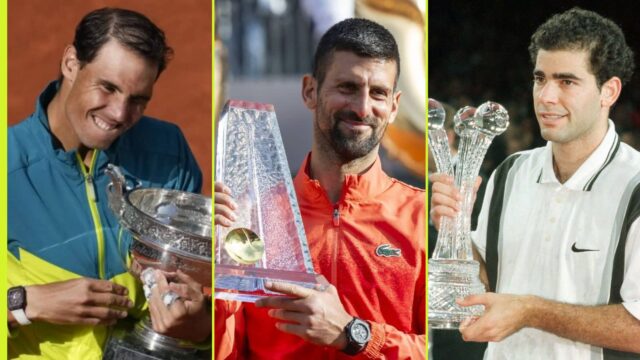 69,7% NOVAK DJOKOVICH, RAFAEL NADAL 6.


