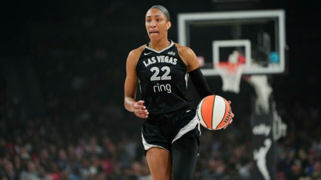 A'ja Wilson zdvíha Asens s 34 bodmi, 16 doskokov na oplátku od zranenia

