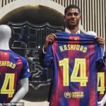 Alan Shearer tvrdil, že Marcus Rashford mal príležitosť oživiť svoju kariéru v Barcelone