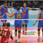Alas Pilipinas počas hry proti Thajsku v Sea V-Liga.
