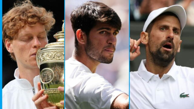Alcaraz č. 1 uzatvára vinníka, Djokovic sleduje balík

