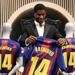 Marcus Rashford v stredu dokončil svoj kredit z Mana United do Barcelony