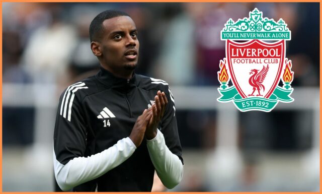 Alexander Isak reaguje počas porážky Newcastle proti Bournemouth