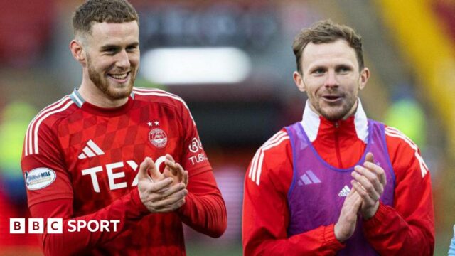 Nicky Devlin (right) and Alfie Dorrington (left) 