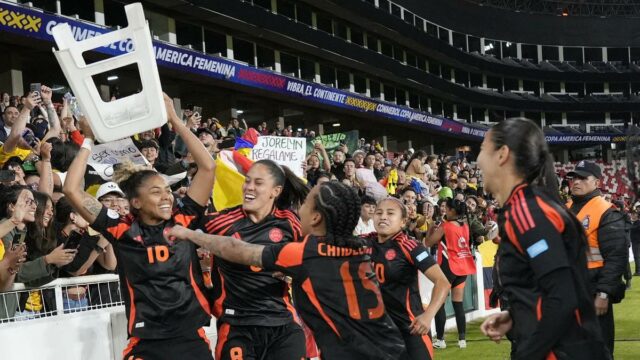 Americká kópia žien: Kolumbia porazí Argentínu v trestovi, aby dosiahla finále, LA2028 Spot Olympics Books

