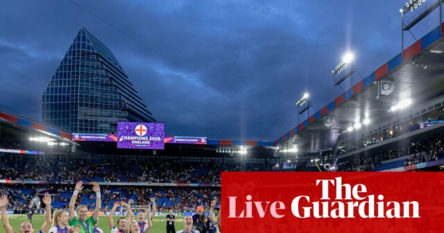 Anglické sviatky vydržia po sláve žien v roku 2025 pred návštevou ulice Down - Live Broadcast | Dámske Euro 2025

