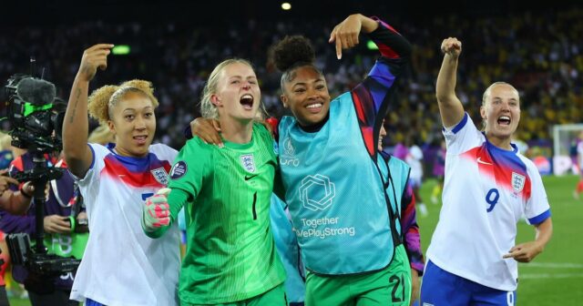 Anglicko proti Taliansku Live: Posledné aktualizácie ako Lionesses Euro Euro 2025 Final Spot | Futbalový šport

