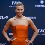 Ariarne Titmus na austrálskych atlétových atlétových olympijských hrách Príchod letovej charty - (Zdroj: Getty)