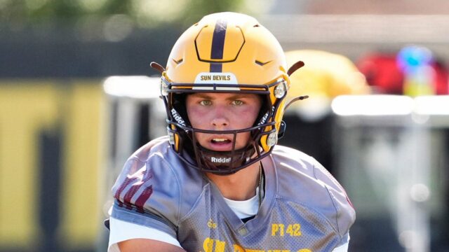 Arizona State QB Sam Leavitt vedie zoznam quarterbackov, ktoré chce prekonať

