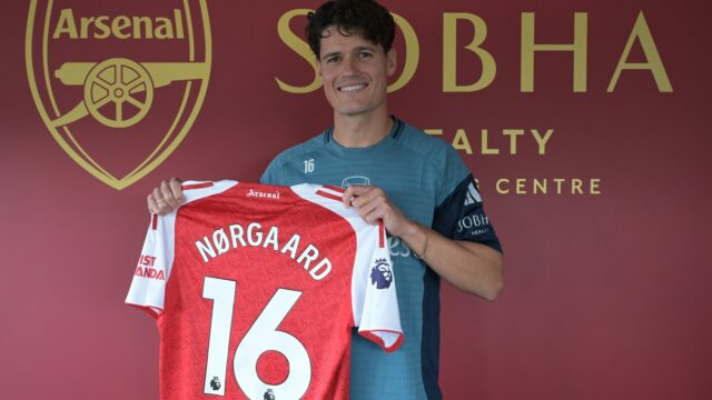 Arsenal je pripravený inzerovať podpísanie Norgaardu z Brentfordu