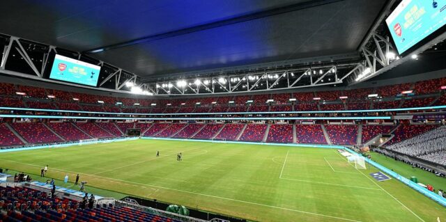 Arsenal vs Tottenham: Live Party Tour a aktualizácie Mikel Arteta ako Viktor Gyokeres volá, zatiaľ čo súčasne

