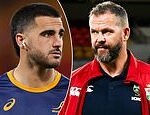 Austrália vs British & Irish Lions - Test Series: Live Score, Tímové správy a aktualizácie, keď muži Andyho Farrella chcú v úvodnom zápase prekonať sériu Wallabies.