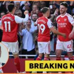 Leandro Trosssard v akcii pre Arsenal proti Newcastle