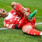 Bayern: Jamal Musala zlomil nohu na Gianluigi Donnarumma
