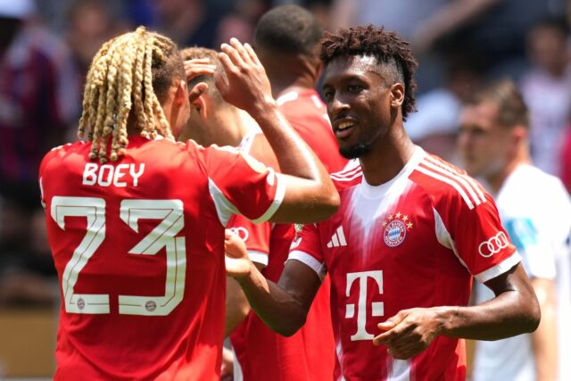 Bayern Mníchov poskytol XI V PSG: Kingsley Coman Fit na štart

