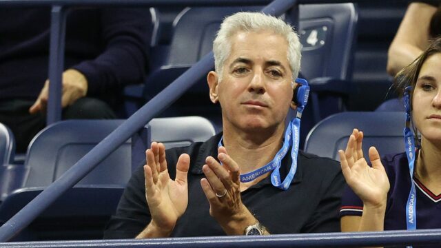 Bill Ackman, ktorý hrá na podujatí v ATP, robí výsmech Pro Tenis

