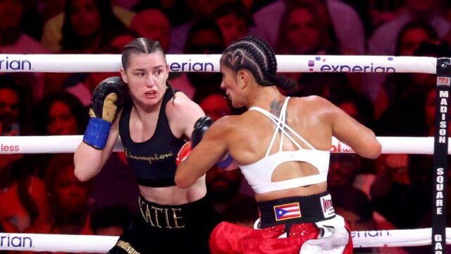Bojové výsledky: Katie Taylor porazila Amandu Serrano v Trilogy Fight

