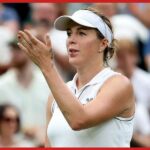 Anastasia Pavlyuuchenková tento rok urobila prvý semifinále svojej kariéry vo Eastbourne. (Zdroj: Getty)