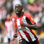 Brentford útočník Yoane Wissa má toto leto opustiť klub