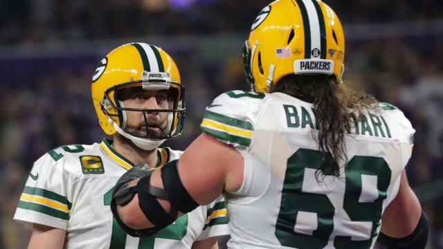 Bývalý balenie Linman trolls Aaron Rodgers o svadobnej pozvánke

