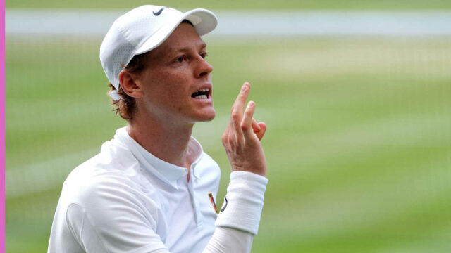 Bývalý majster Wimbledonu, Jannik Sinner, sa rozhodol v roku 2024

