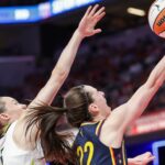 Caitlin Clark, rekord jazdy horúčkou v prvej polovici trasy krídla