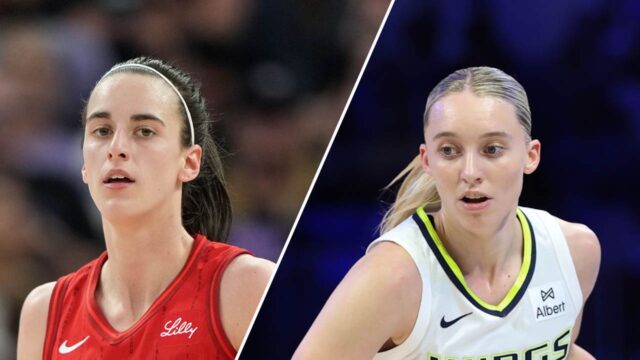 Caitlin Clark sa pomýli s Paige Bueckersom v trápnom „ohrození!“ moment

