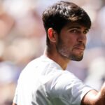 Carlos Alcaraz, Taylor Fritz po víťazstve vo Wimbledone Win Club sa zúčastnil Carlosa Alcaraza