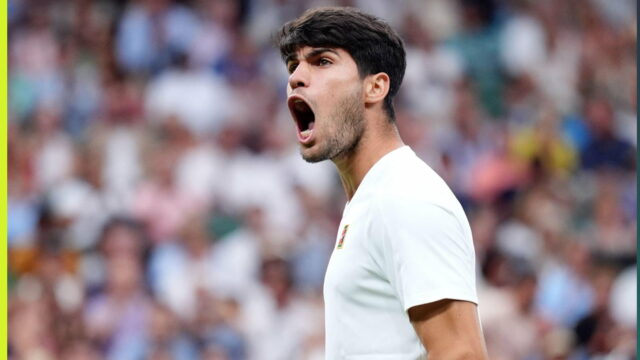 Carlos Alcaraz, Wimbledon Win, potom Rafael Nadal rýchlejšie preteky Rafaela Nadala rýchlejšie

