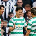 Celtic's Yang Hyun-Jun celebrates