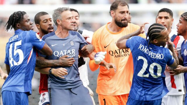 Chelsea hviezda zastrelila Luisa Enrique šiestimi slovami v PSG na poslednom Meee of the Majstrovstvá pohára pohára

