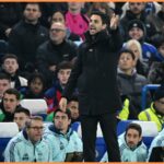 Noni Madeeke v akcii pre Chelsea proti Liverpoolu