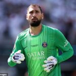 Chelsea sa uvádza, že má záujem o brankár Donnarumma, brankára v Paríži Saint-Germain Gianluigi