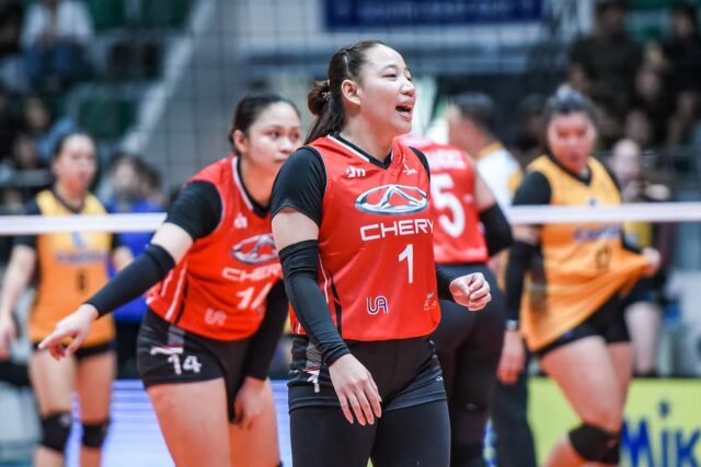 PVL Chery Tiggo Cess Robles vs Capital1