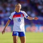 Chloe Kelly pozdravuje Liona