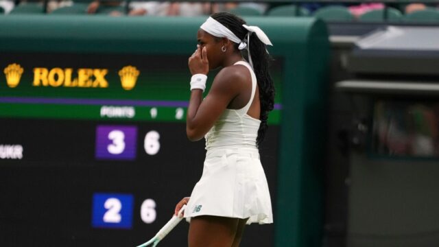 Čo sa pokazilo pre Coco Gauff na Wimbledone?

