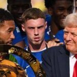 Cole Palmer explique ce qu'il pensait car Donald Trump a refusé de quitter Trophy Lift
