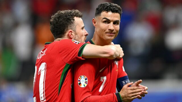 Jota a Ronaldo minulý mesiac vyhrali ligu národov s Portugalskom