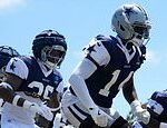 Dallas Cowboys hviezda Rob Jones zlomí kosti v krku hrôzy v zranení v praxi
