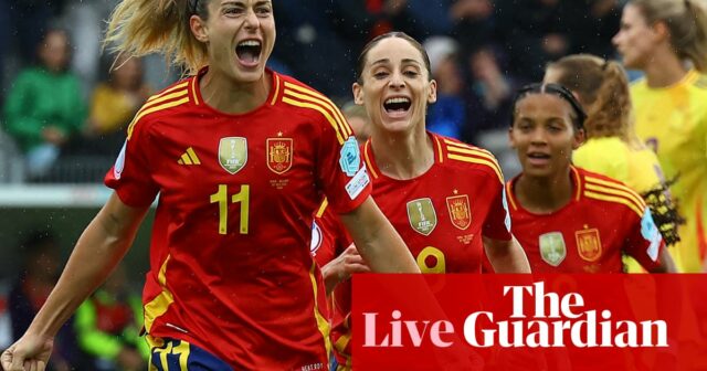 Dámske Euro 2025: Španielsko položilo značku, Nemecko proti Demark a Poľsko v Švédsko - Live | Dámske Euro 2025

