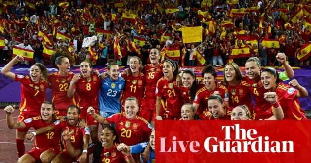 Dámske Euro 2025: Stavba v Anglicku a Španielsku - Live | Dámske Euro 2025

