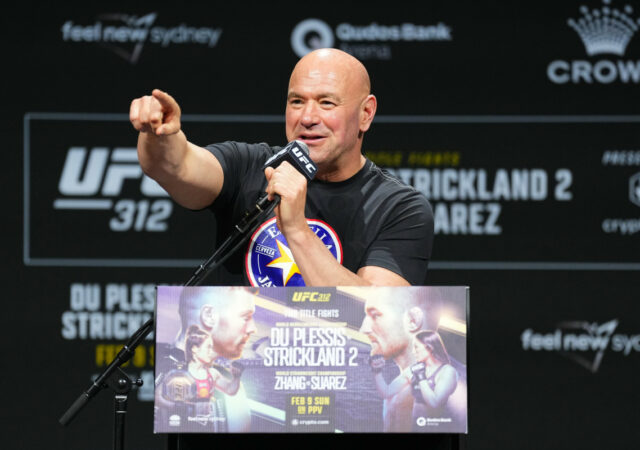Dana White odhaľuje hlavnú udalosť UFC 321 v ťažkej váhe, éra Jon Jones

