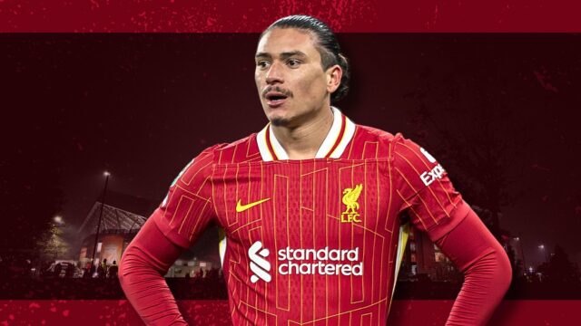 Darwin Nunez Liverpool Anfield 2024-25