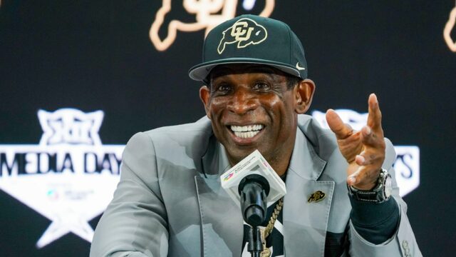 Dion Sanders sa zameriava na tím Colorado, nie na zdravie na veľkom 12 podujatia

