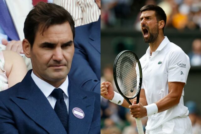 Djokovicov moment s Federerom vo Wimbledone zákruty

