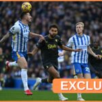 Dominic Calvert-Lewin v akcii pre Everton