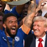 Donald Trump a accusé de «faire un John Terry» lors de la Coupe du monde du club - et de la médaille des sacs